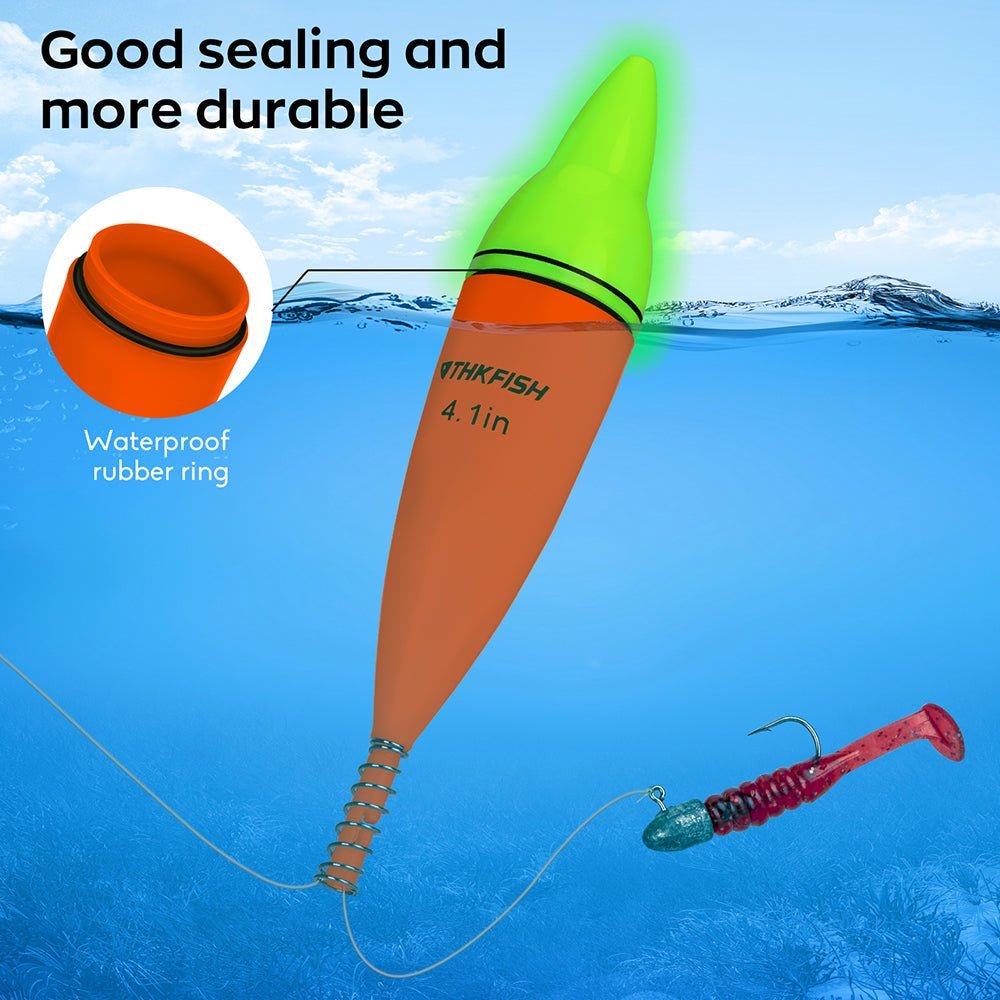 4PCS LED Lighted Fishing Bobbers Fishing Floats - Image 5