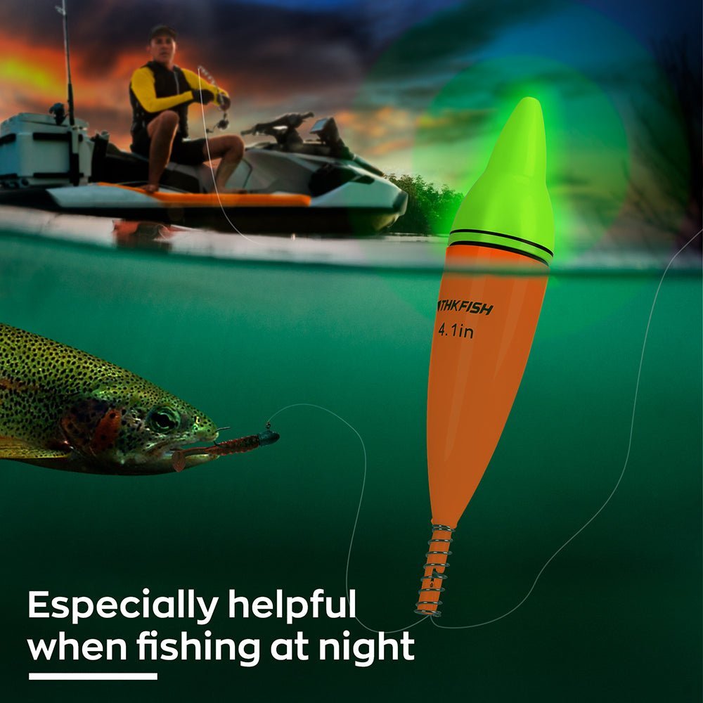 4PCS LED Lighted Fishing Bobbers Fishing Floats - Image 2