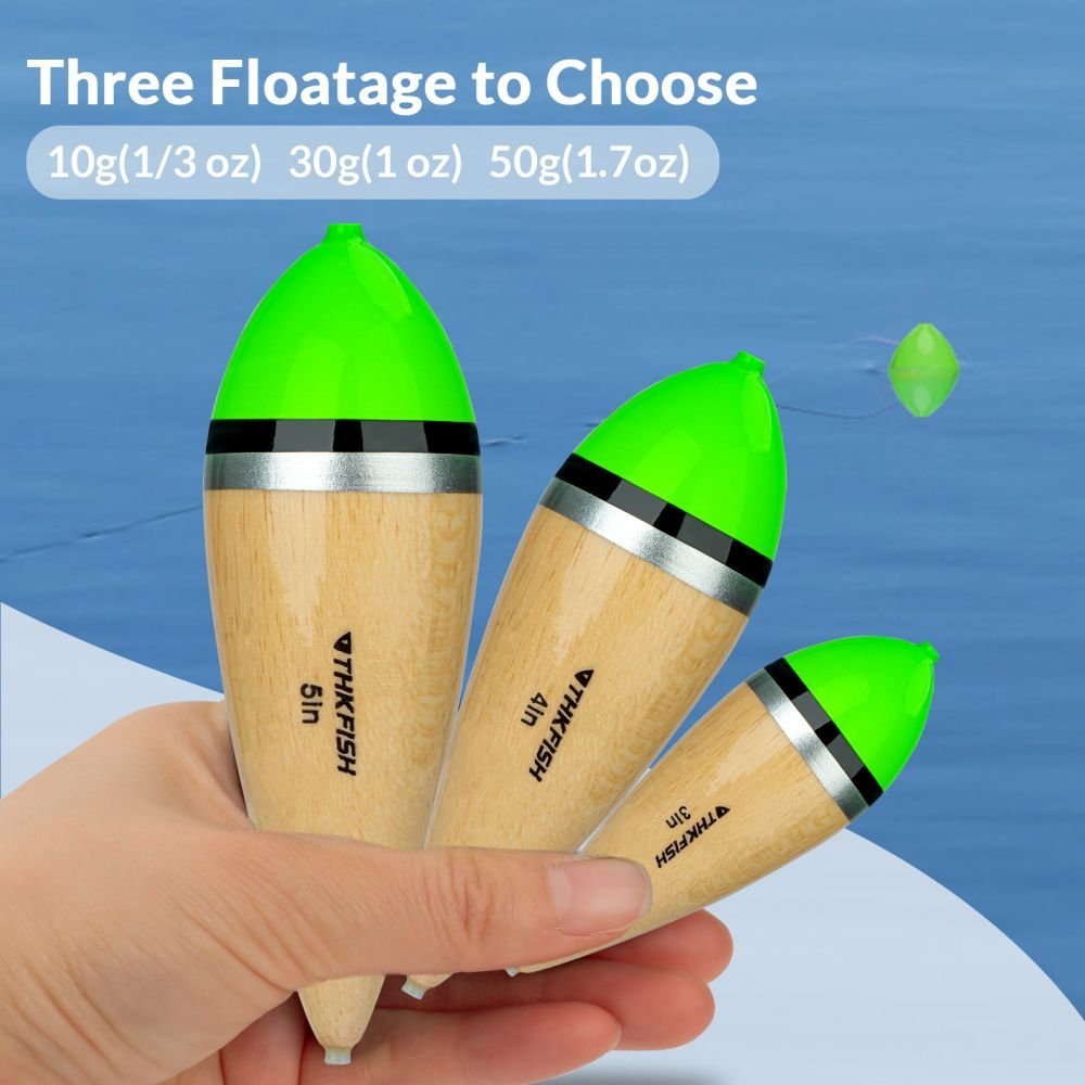 3PCS Steelhead Floats Slip Fishing Bobbers - Image 2