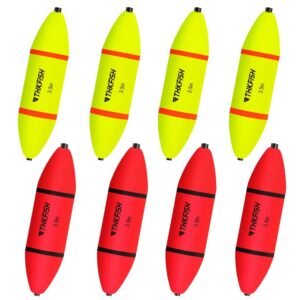 8PCS Catfish Floats Slip Bobbers for Saltwater Freshwater Fishing