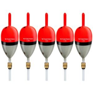 5PCS Fishing Floats Slip Bobber for Crappie Trout Zander