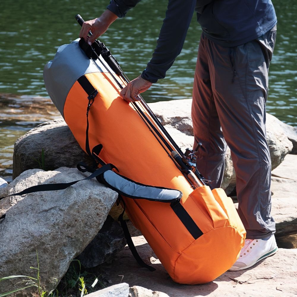 900D Oxford Cloth Fishing Rod Bag and Case - Image 2