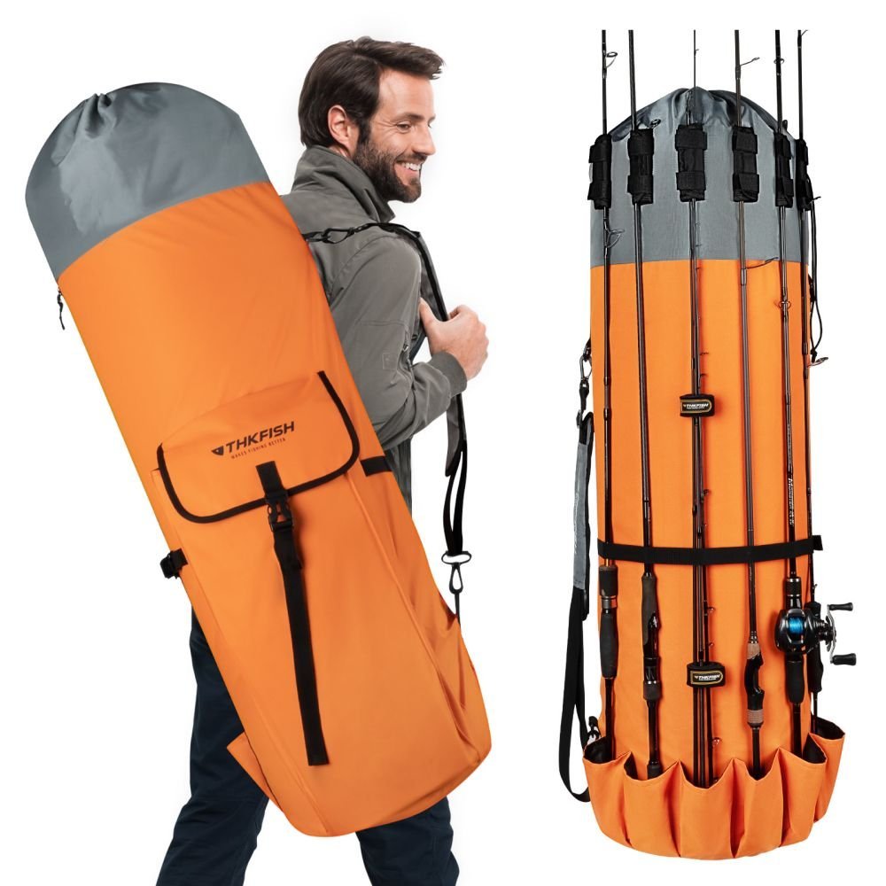 900D Oxford Cloth Fishing Rod Bag and Case - Image 4