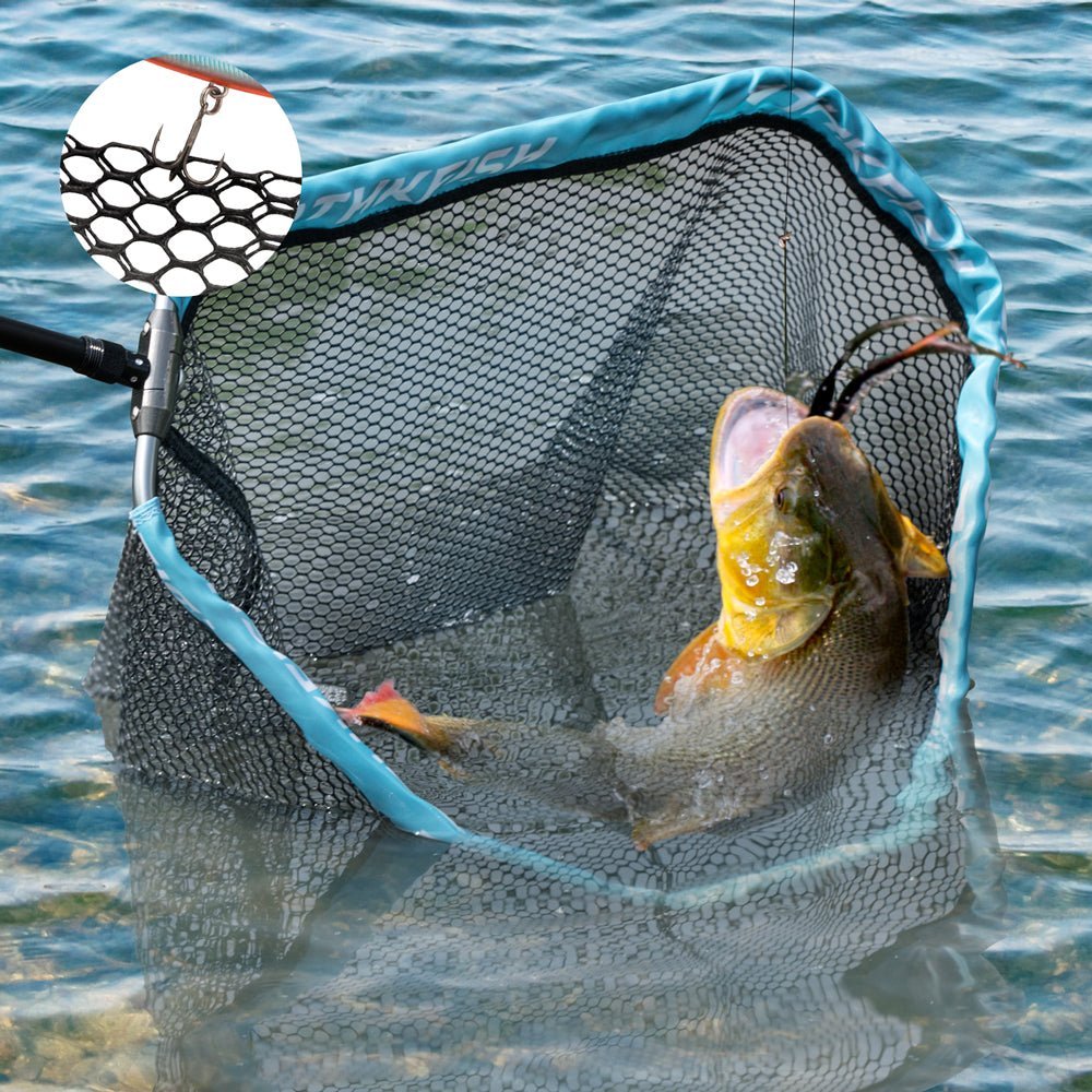 Portable Telescopic Carbon Fiber Fishing Landing Net - Image 3