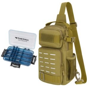 Waterproof Fishing Backpack with 3600 Tackle Box
