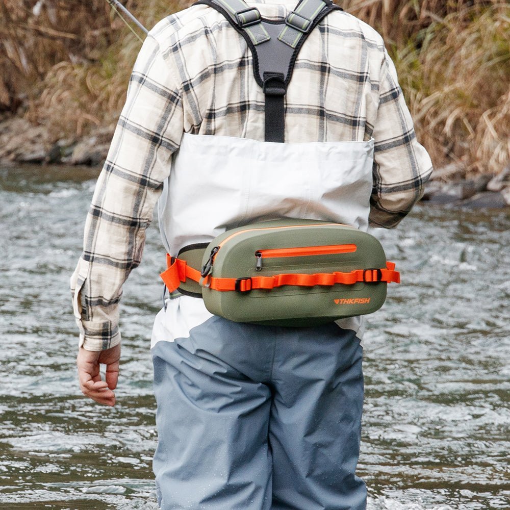 Waterproof Large Fishing Tackle Bag Waist Pack - Image 2