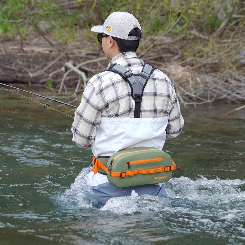 Waterproof Large Fishing Tackle Bag Waist Pack - Image 3