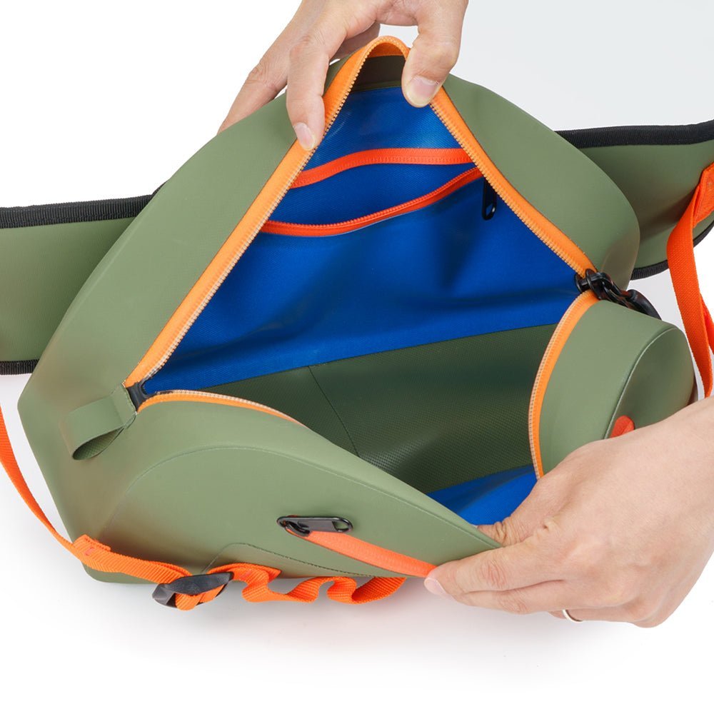 Waterproof Large Fishing Tackle Bag Waist Pack - Image 5