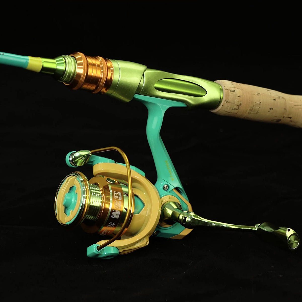 2Pcs Carbon Fiber Fishing Rod and Reel Combo - Image 2