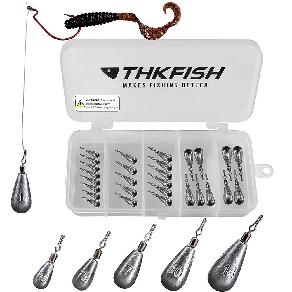 Fishing Sinker Weights Kit for Drop Shot Rig - Image 5